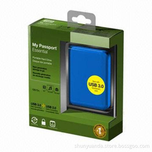 1TB/8MB External Hard Disk with 5400rpm Speed, USB3.0, Measures 2.5-inch